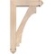 Ekena Millwork Imperial Arts and Crafts Smooth Bracket w/ Offset Brace, Douglas Fir, 5 1/2"W x 20"D x 32"H BKT0604X20X32IMP03SDF - alternate 2